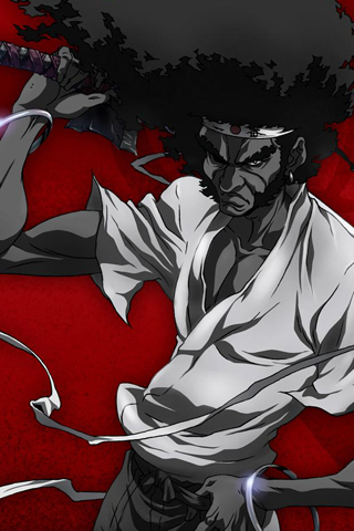 wallpaper samurai. Afro Samurai iPhone Wallpaper