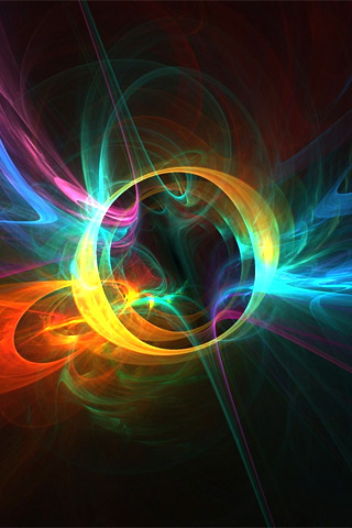 Colorful O iPhone Wallpaper