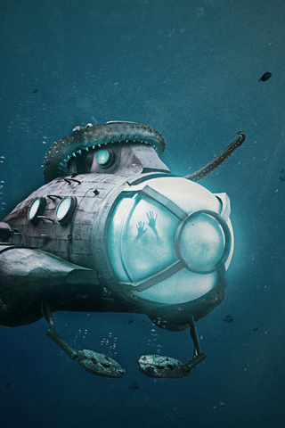 Submarine iPhone Wallpaper